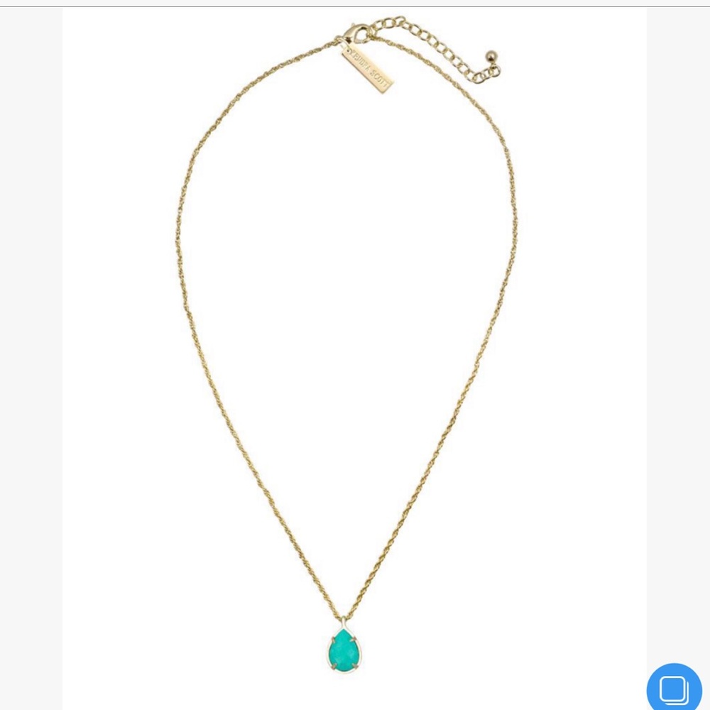 Kendra Scott Teal stone necklace